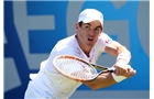 LONDON, ENGLAND - JUNE 08:  James McGee of Ireland during a qualifying match ahead of the AEGON Championships at Queens Club on June 8, 2014 in London, England.  (Photo by Jan Kruger/Getty Images)